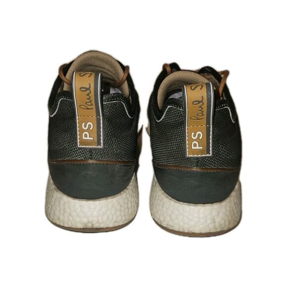 Men\'s PS Paul Smith Gray Green Suede Trainer Sneakers Shoes US 10 UK 9 EU 43 main image 12